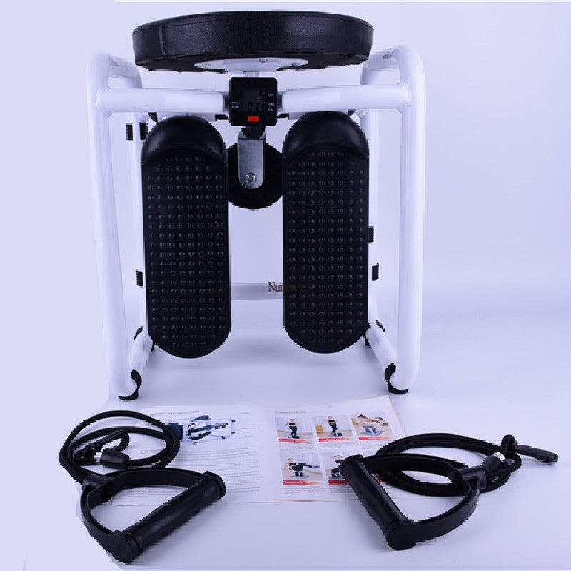 360 ROTATING FITNESS BENCH & FOLDING TREADMILL