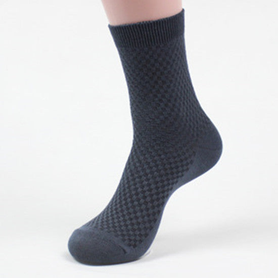 NEW MEN'S BAMBOO FIBER BREATHABLE SOCKS