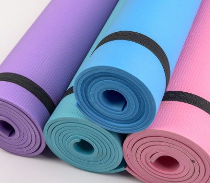 SUPER SOFT EVA YOGA MAT – 4MM & 6MM FITNESS COMPOSITE MAT FOR EXERCISE & PILATES