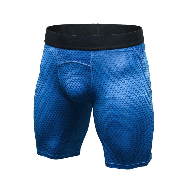 MEN'S CASUAL COMPRESSION MUSCLE GYM SHORTS