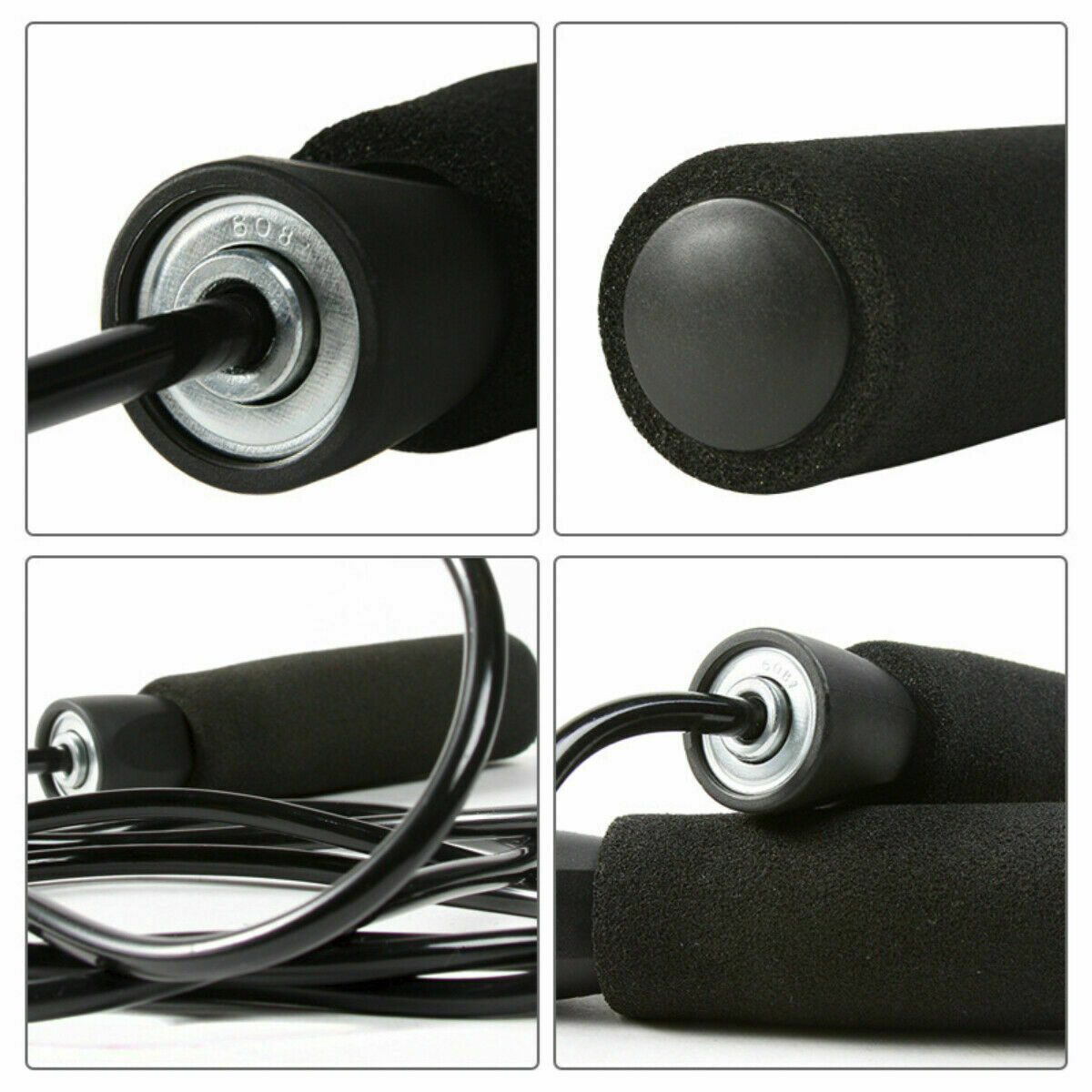 ADJUSTABLE SPEED JUMP ROPE FOR FITNESS