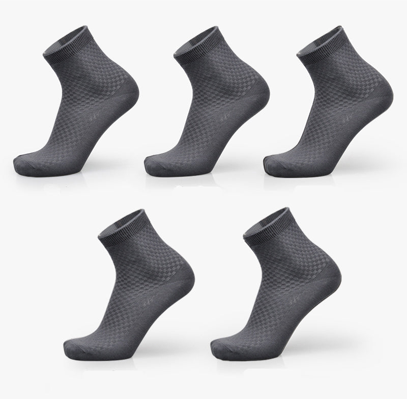 NEW MEN'S BAMBOO FIBER BREATHABLE SOCKS