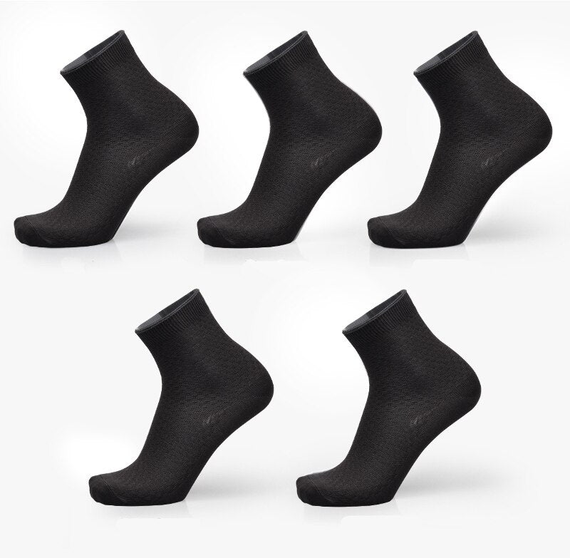 NEW MEN'S BAMBOO FIBER BREATHABLE SOCKS
