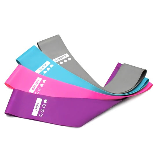 RESISTANCE MINI BANDS FOR FITNESS & YOGA