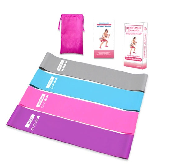 RESISTANCE MINI BANDS FOR FITNESS & YOGA