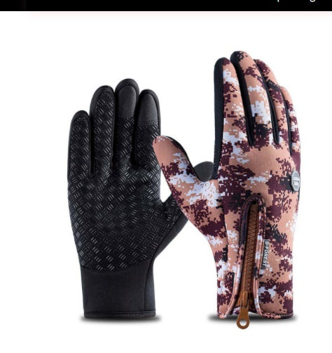 OUTDOOR WATERPROOF TOUCHSCREEN WINTER SPORTS GLOVES