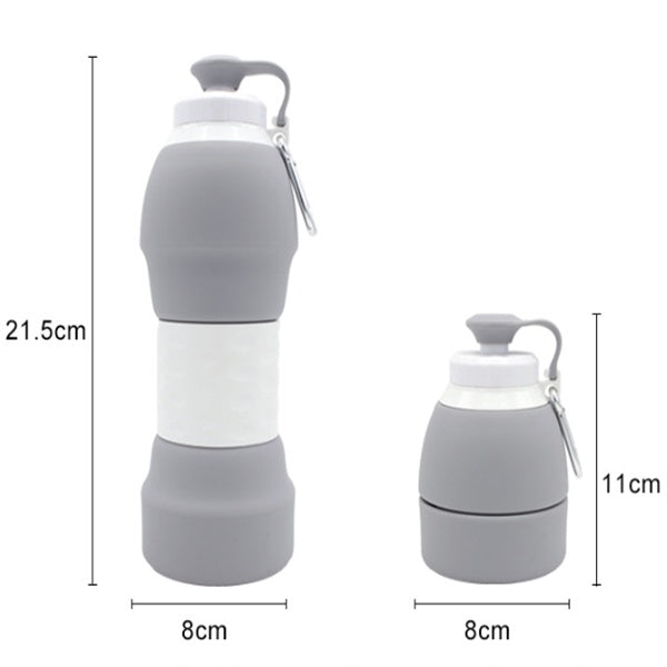 SILICONE FOLDABLE WATER BOTTLE