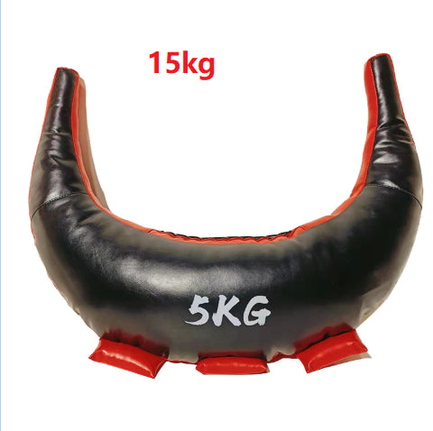 Thickened PU Leather Weighted Fitness Croissant Strength Training