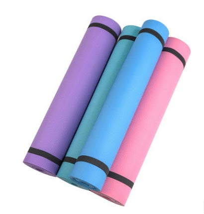 SUPER SOFT EVA YOGA MAT – 4MM & 6MM FITNESS COMPOSITE MAT FOR EXERCISE & PILATES