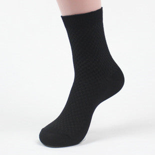 NEW MEN'S BAMBOO FIBER BREATHABLE SOCKS