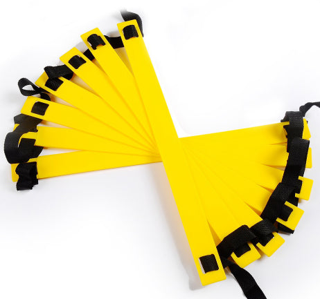 Adjustable-Speed Football Training Agility Ladder With Rope Steps
