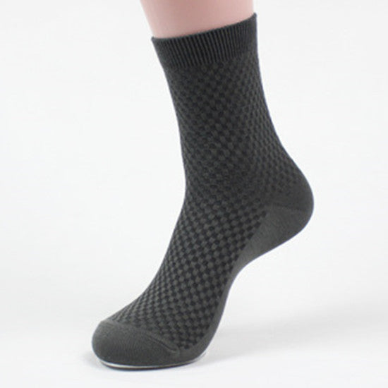 NEW MEN'S BAMBOO FIBER BREATHABLE SOCKS