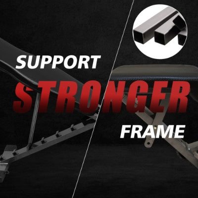 ADJUSTABLE WEIGHT BENCH MULTI-PURPOSE FOLDABLE WEIGHT BENCH