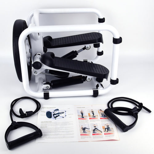 360 ROTATING FITNESS BENCH & FOLDING TREADMILL