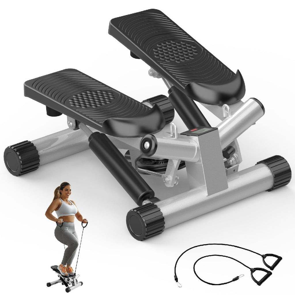 MINI STEPPER WITH RESISTANCE BANDS