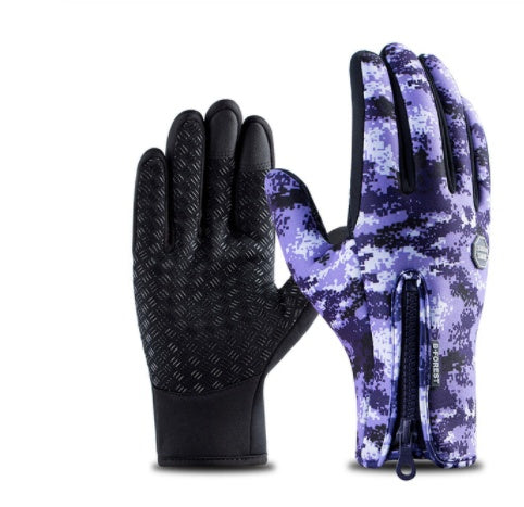 OUTDOOR WATERPROOF TOUCHSCREEN WINTER SPORTS GLOVES
