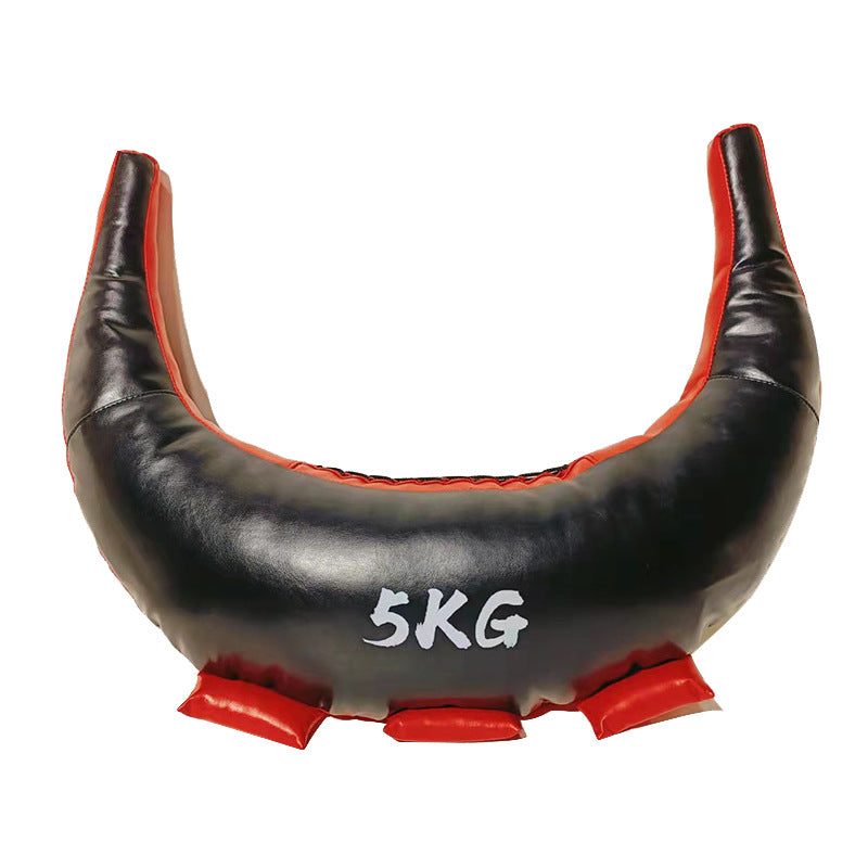 Thickened PU Leather Weighted Fitness Croissant Strength Training