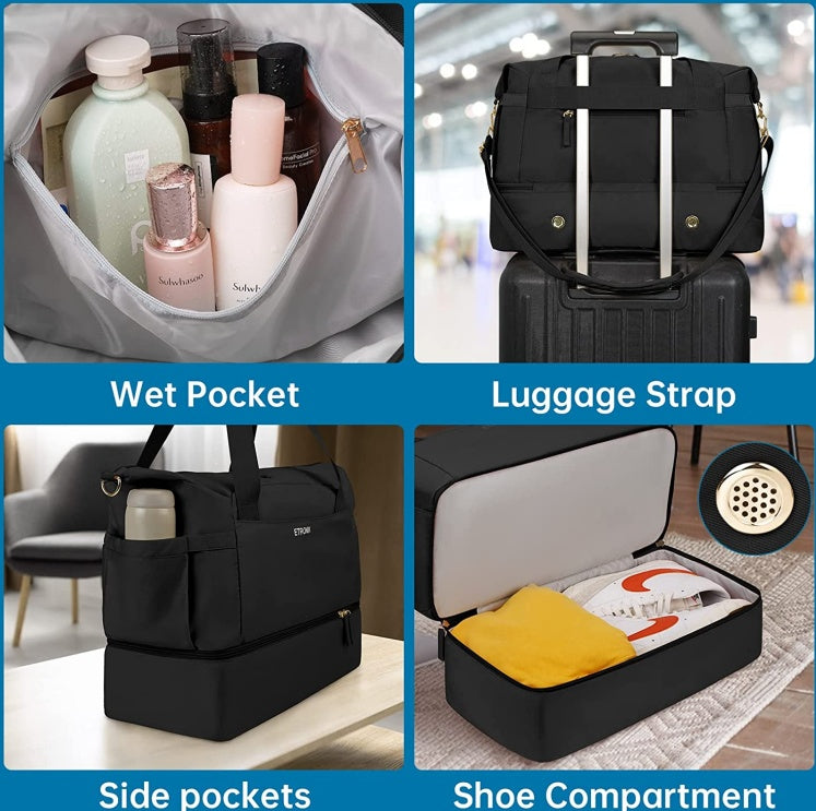 TRAVEL DUFFEL WATERPROOF UNISEX SPORTS BAG