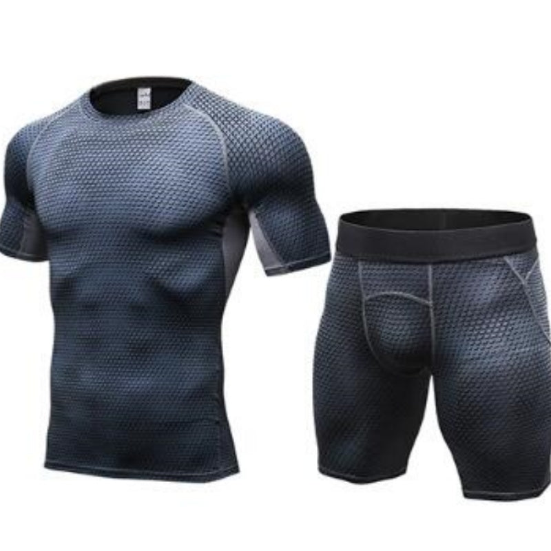 MEN'S CASUAL COMPRESSION MUSCLE GYM SHORTS