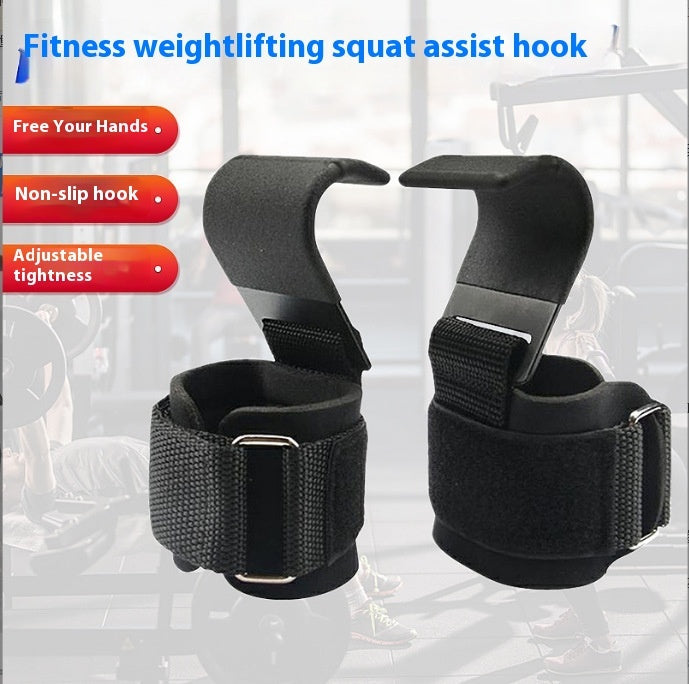 Horizontal Bar Pull-up Grip Hook Fitness Equipment Training Auxiliary Strap