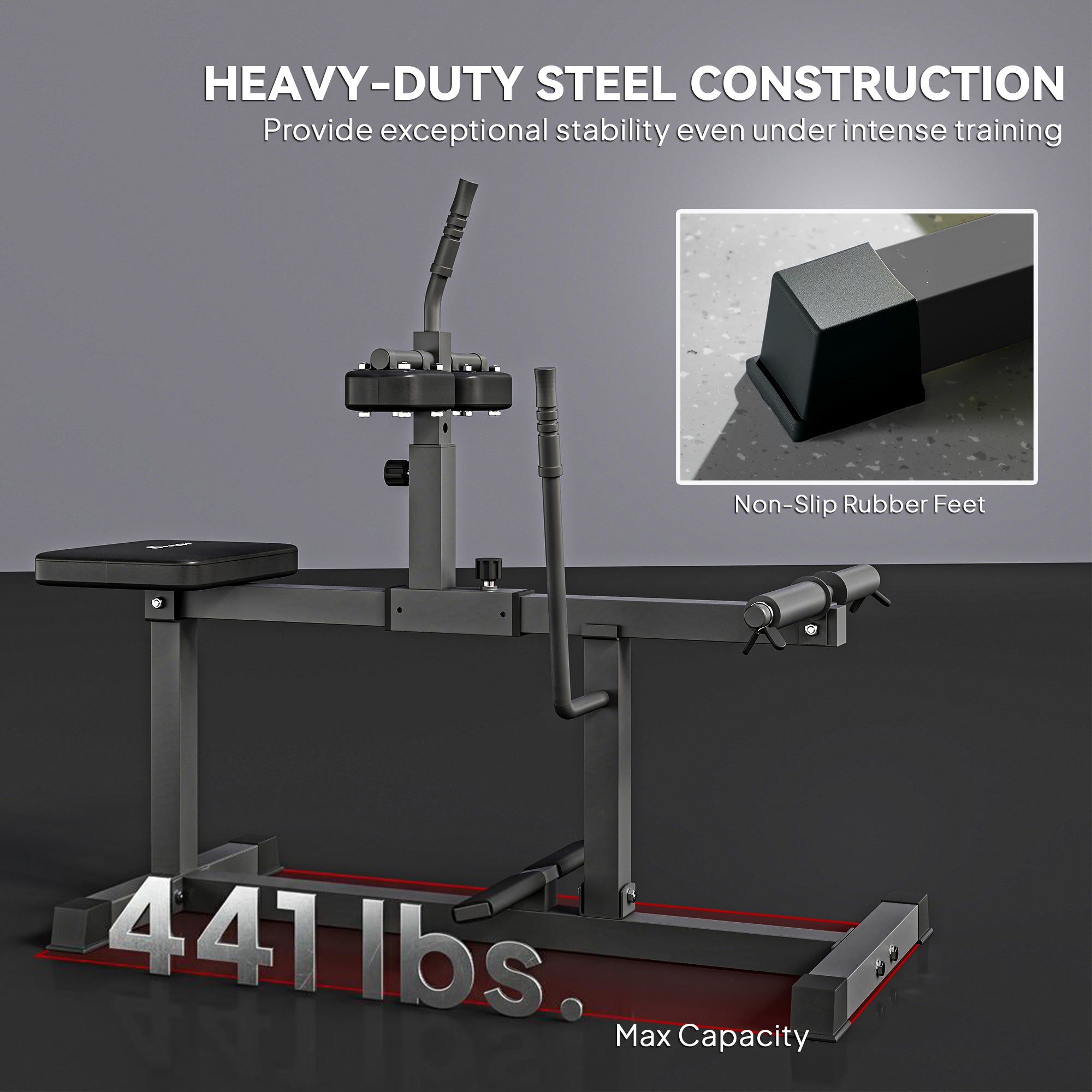 SEATED CALF RAISE MACHINE STEEL GYM EQUIPMENT