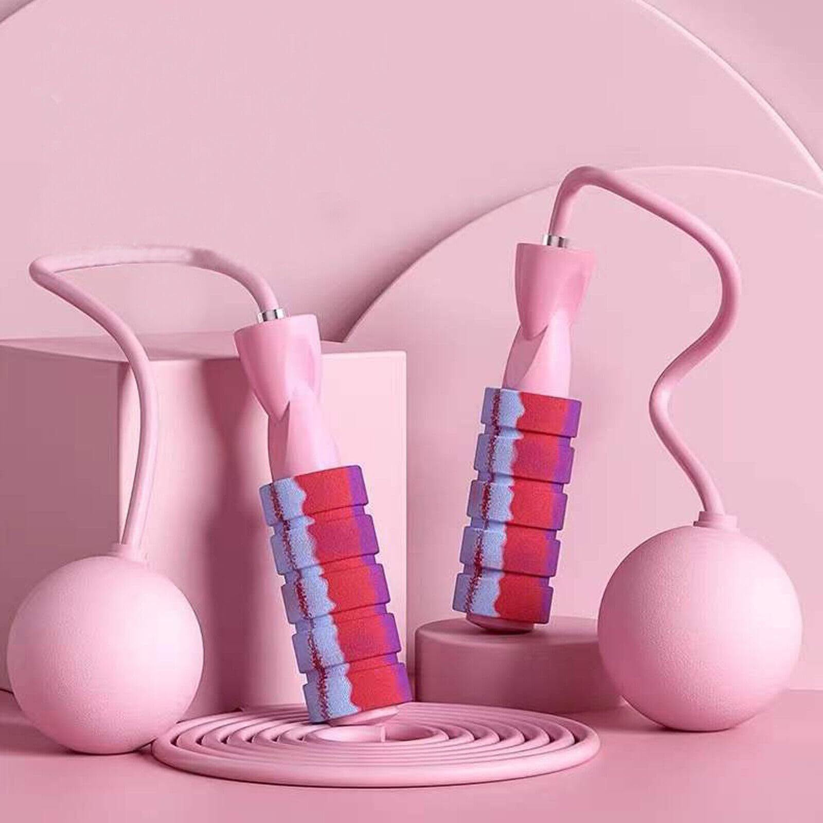 ADJUSTABLE WEIGHTED ROPELESS JUMP ROPE