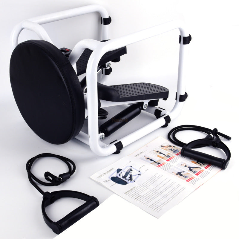 360 ROTATING FITNESS BENCH & FOLDING TREADMILL