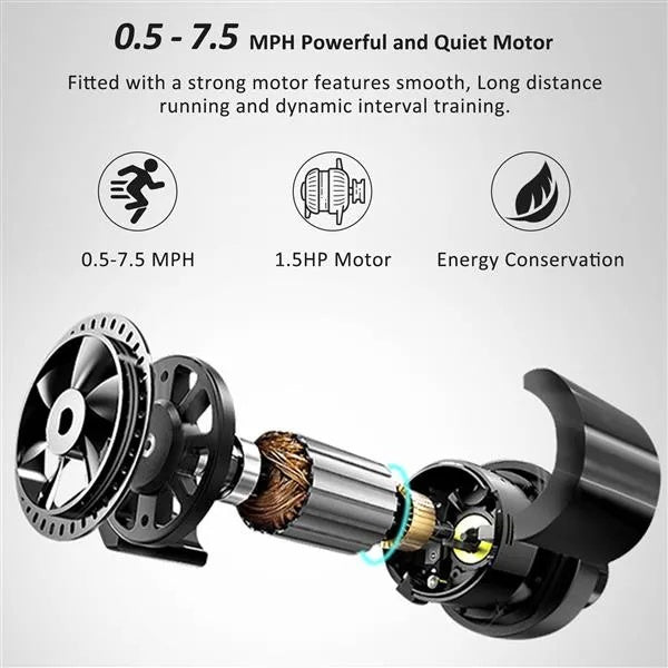 ELECTRIC RUNNING TREADMILL MACHINE DEVICE HOLD PULSE SENSOR