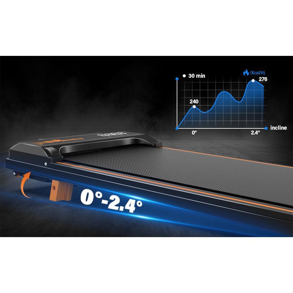 FOLDABLE TREADMILL WITH INCLINE EXERCISE MACHINE AND REMOTE