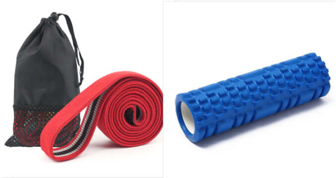 TISSUE FOAM ROLLER MUSCLE FITNESS RELAXER