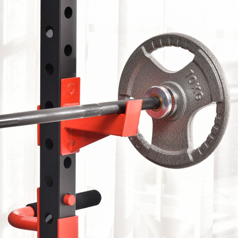 Adjustable Power Tower Dip Station Pull Up Bar Squat Rack Power Cage At Home Workout Equipment, Upper Body Strength Training Equipment