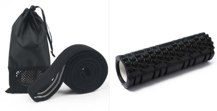 TISSUE FOAM ROLLER MUSCLE FITNESS RELAXER